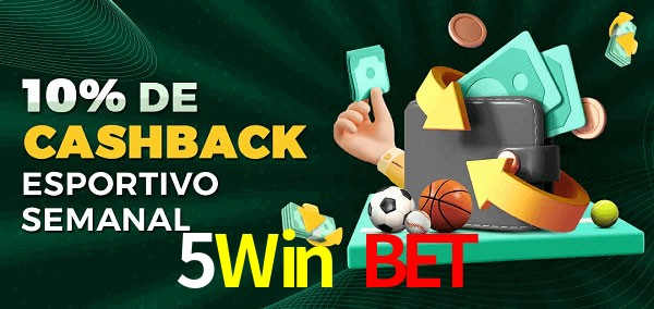 10% de bônus de cashback na 5Win Bet